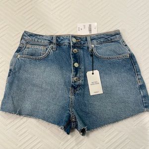 Retro High Rise Forever 21 Jean shorts size 29